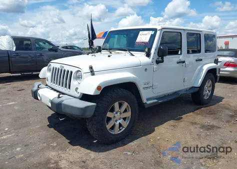 2016 Jeep Wrangler Unlimited Sahara из США, поврежденный, VIN 1C4HJWEG7GL107905